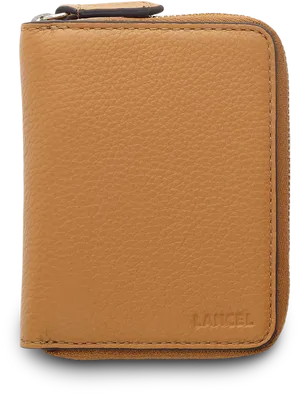 Tan Leather Wallet Product Image PNG image
