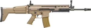 Tanand Black Assault Rifle PNG image