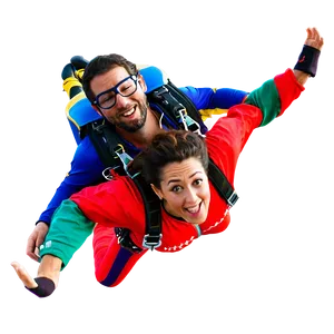 Tandem Skydive PNG Tea74 PNG