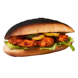 Tandoori Chicken Sandwich PNG 34