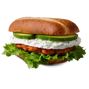 Tandoori Chicken Sandwich PNG Qud