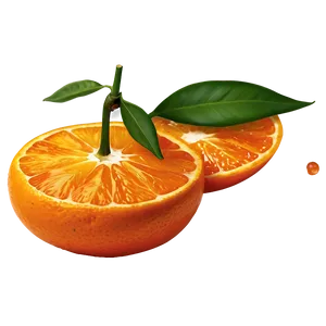 Tangerine Garnish PNG Xqv30 PNG