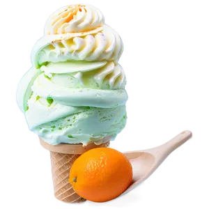 Tangerine Ice Cream PNG 95 PNG