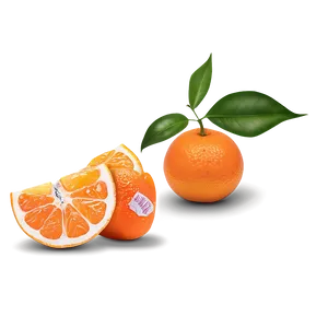 Tangerine Pieces PNG 06122024