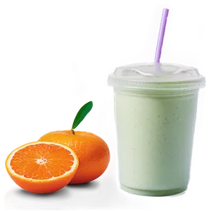Tangerine Smoothie PNG Cbp15 PNG