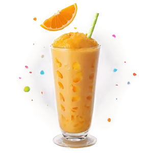 Tangerine Smoothie Png Mxi PNG image