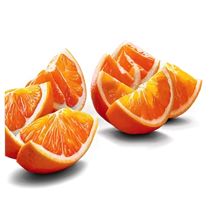 Tangerine Wedge Png 06122024 PNG image