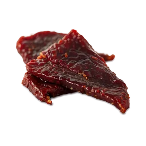 Tangy Bbq Beef Jerky PNG Xof