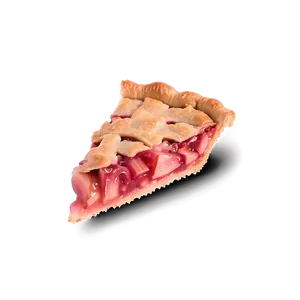 Tangy Rhubarb Pie PNG Gep18
