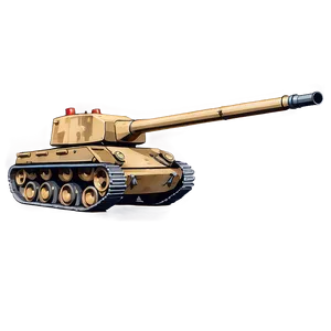 Tank Firing Cannon PNG Idf