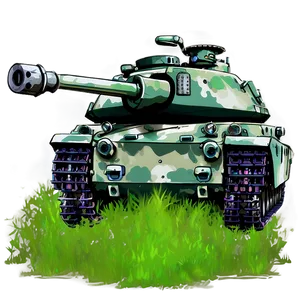 Tank In Forest Ambush PNG Crp9