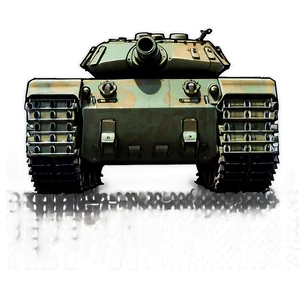 Tank Under Repair Png 05232024 PNG image