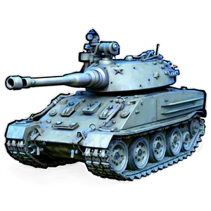 Tank With Flag Emblem PNG 05232024