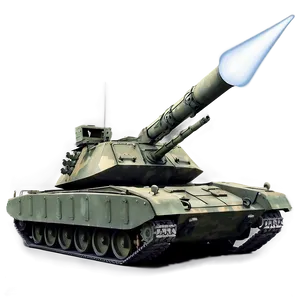 Tank With Missile Launcher Png 1 PNG image