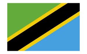 Tanzania Flag Graphic PNG image