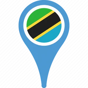 Tanzania Location Icon PNG image