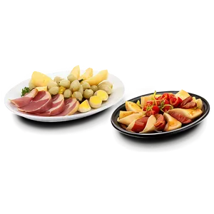 Tapas Plates PNG Mur PNG