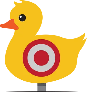 Target Practice Rubber Duck