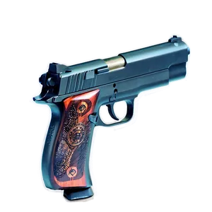 Target Shooting Pistol PNG Mmw