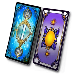 Tarot Card Back Design PNG Tfx