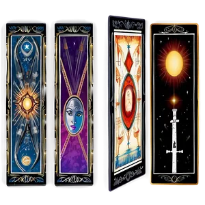 Tarot Card Faces PNG 59