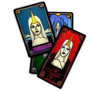 Tarot Card Faces PNG Ggp25 PNG