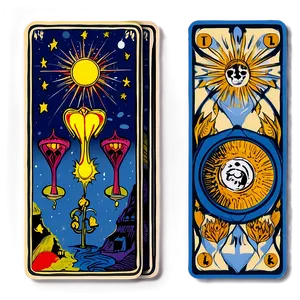 Tarot Card Patterns PNG 59