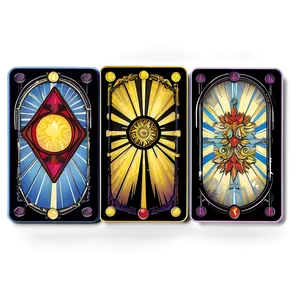 Tarot Card Patterns PNG 62