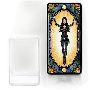 Tarot Card Template D PNG image