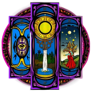 Tarot Tapestry PNG Foe PNG