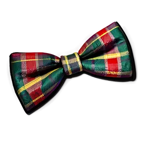 Tartan Bow Tie PNG Hlk