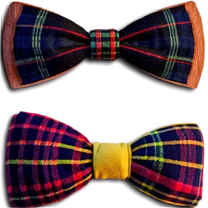 Tartan Bow Tie Png Qvn16 PNG image