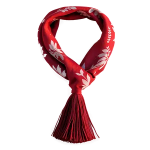 Tassel Red Scarf Png 1 PNG image