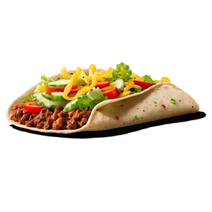 Tasty Taco Clipart PNG Pjv18 PNG