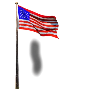 Tattered Flag Background PNG 24