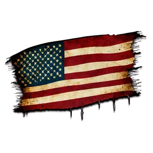 Tattered Flag Graphic PNG Dfx91
