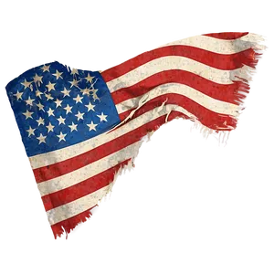 Tattered Flag Overlay PNG Wwx50