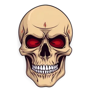 Tattoo Style Skull Face PNG Mvk7 PNG