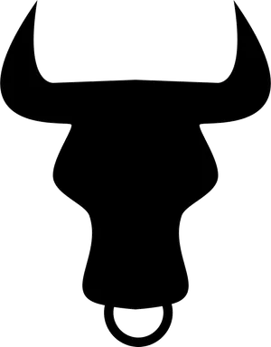 Taurus Silhouette Icon PNG image
