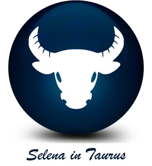 Taurus Zodiac Symbol Artwork PNG image