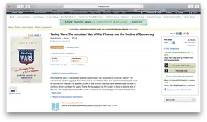 Taxing Wars Book Amazon Listing PNG image