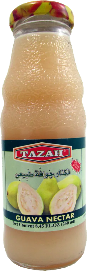 Tazah Guava Nectar Bottle PNG image