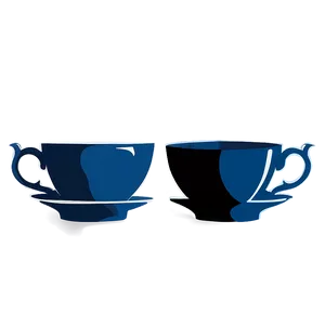 Tea Cup Silhouette PNG 05252024 PNG