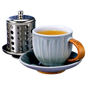Tea Cup With Infuser Practicality PNG 41 PNG