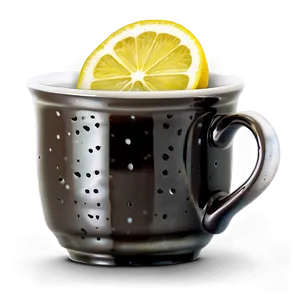 Tea Cup With Lemon Png 05242024 PNG image