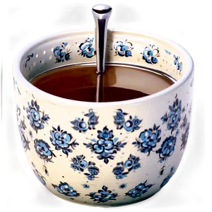Tea Cup With Strainer PNG Nrg41 PNG