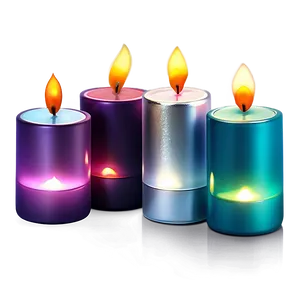 Tea Light Candle Set PNG 57