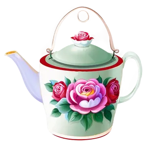 Tea Party Invitation PNG 05242024
