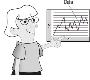 Teacher Explaining Graph