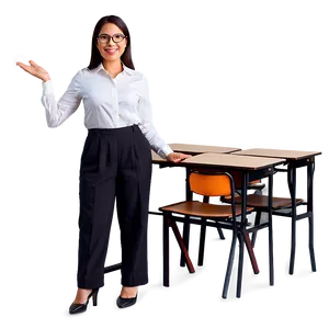 Teacher With Question Mark PNG 6 PNG